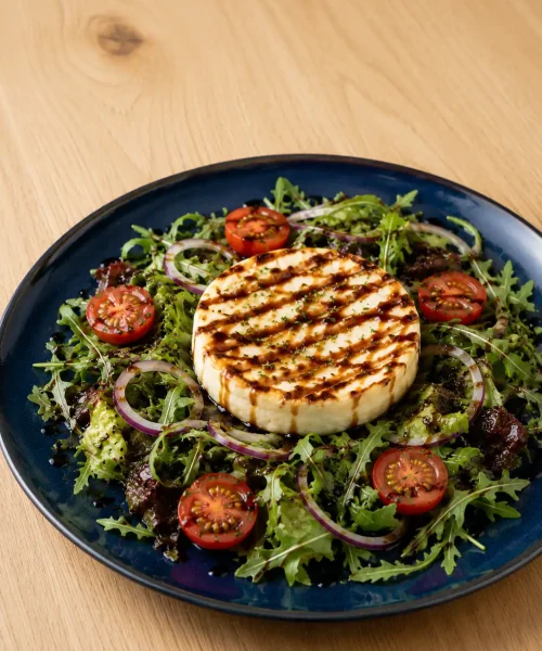 Gegrillter Manourikäse